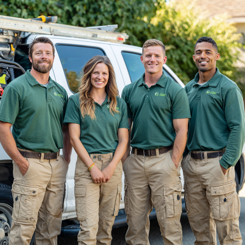 team of landscapers intent on growing their business